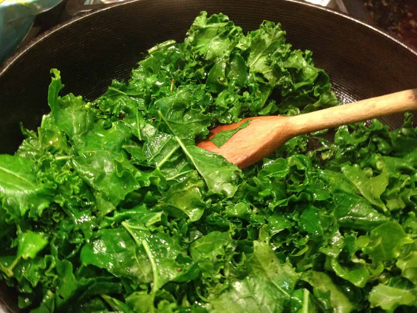 Wilted Kale Salad with Vinaigrette and Preserved Lemons Glutenfreeliac