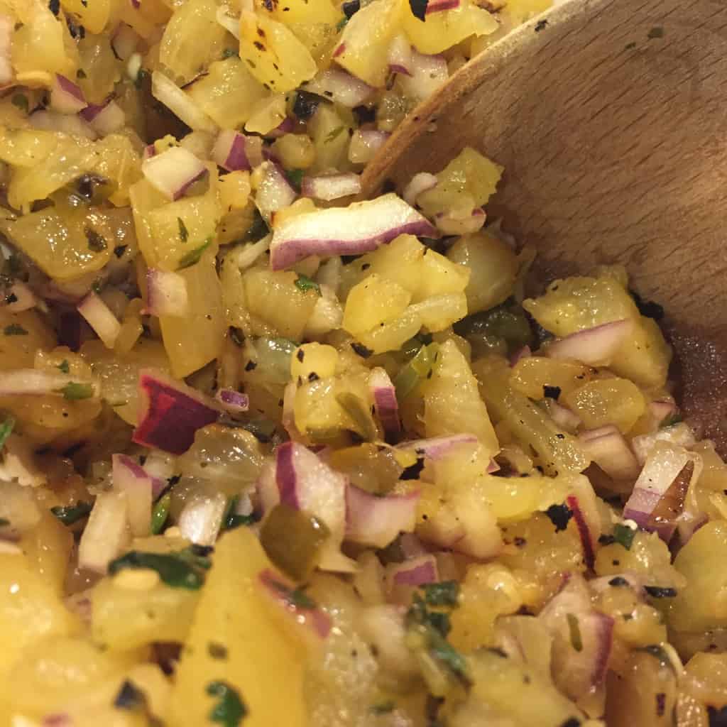 Spicy Pineapple Salsa Glutenfreeliac
